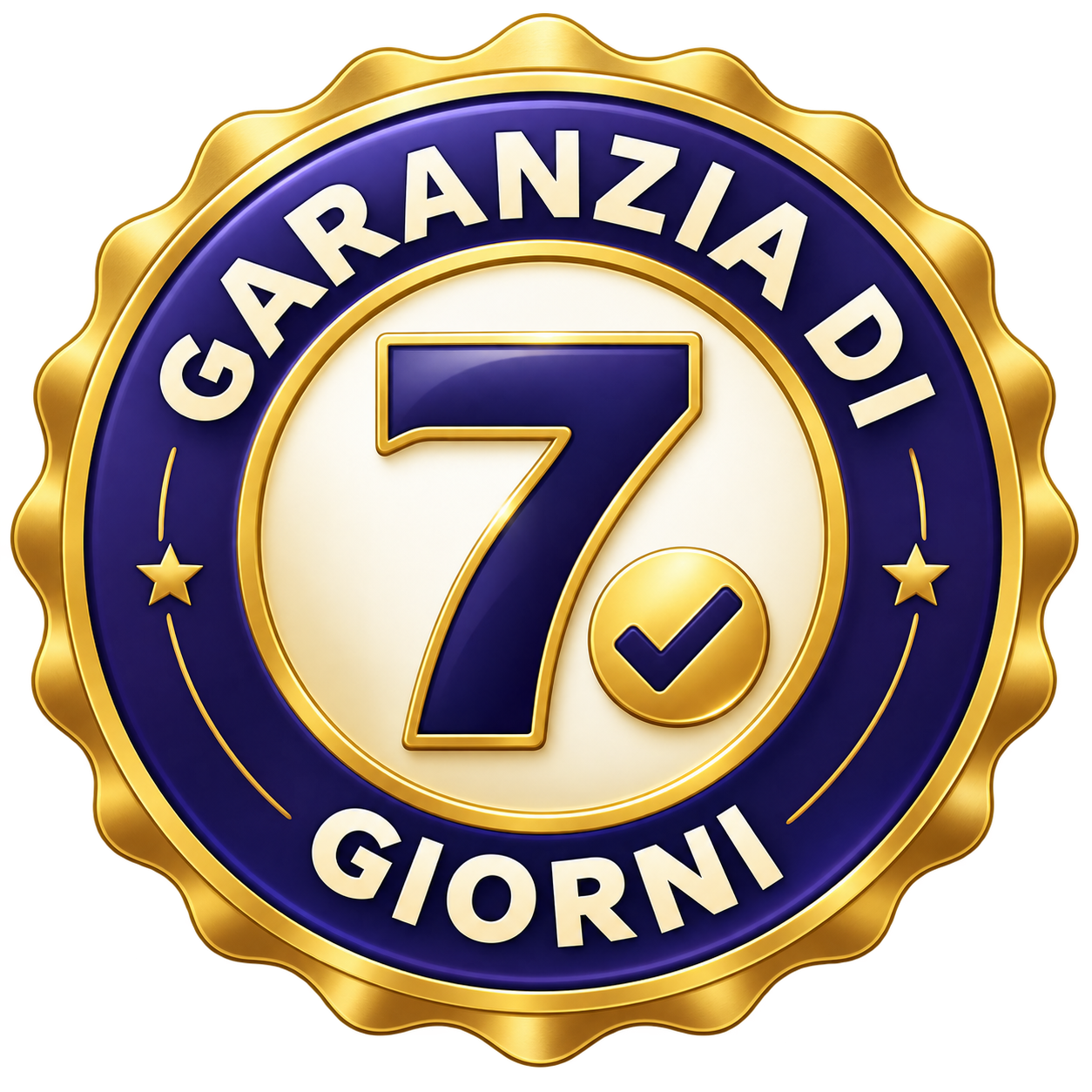 Sigillo di garanzia di 7 giorni