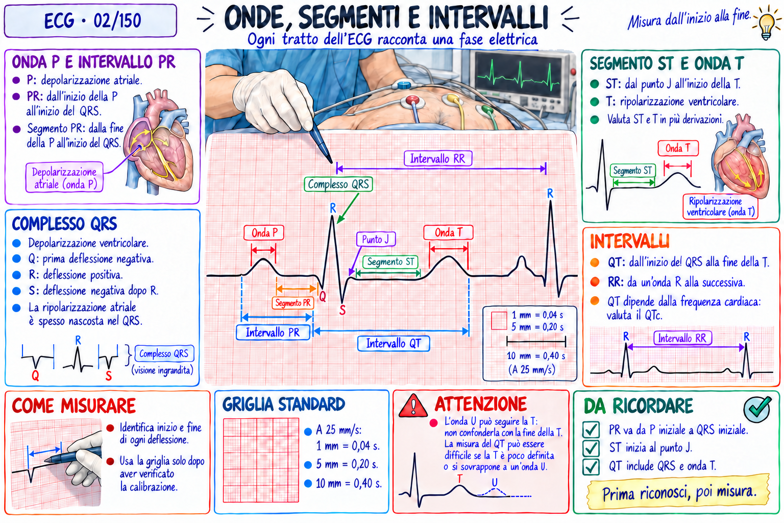 Mappa visiva: Onde, segmenti e intervalli