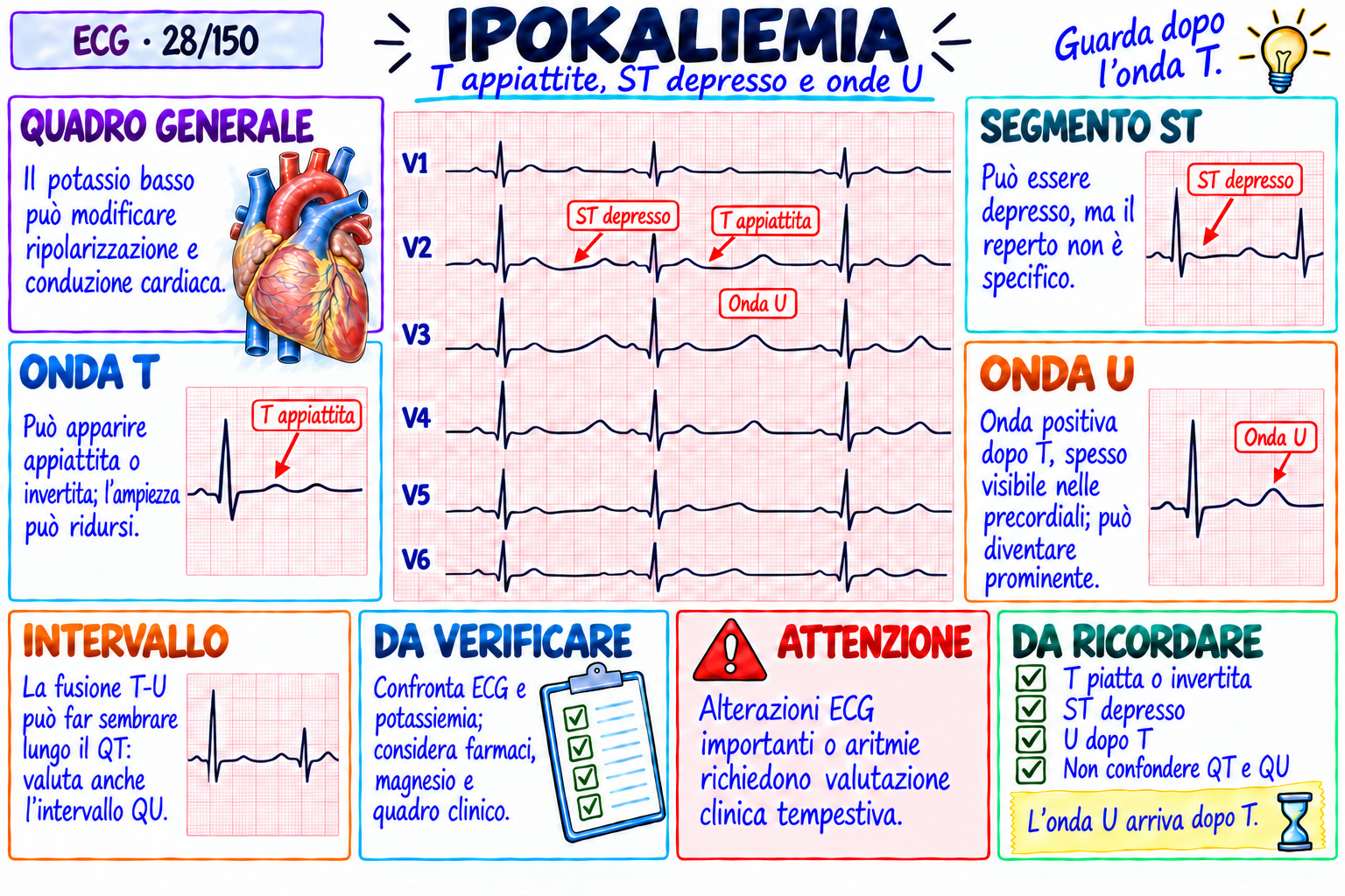 Mappa visiva: Ipokaliemia